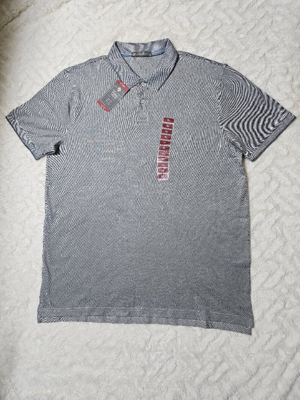 Member's Mark Men's Short Sleeve Classic Fit Cotton Stretch Pique Polo Shirt